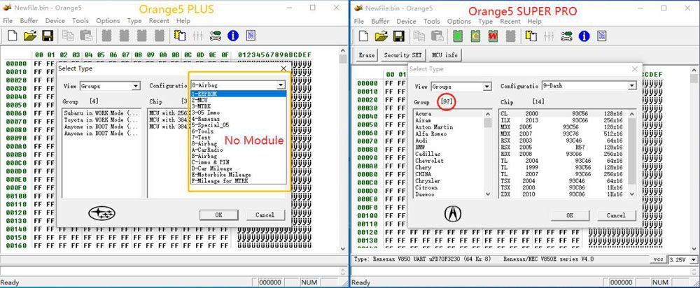 Ferramenta de Programação Orange5 Super Pro V1.35