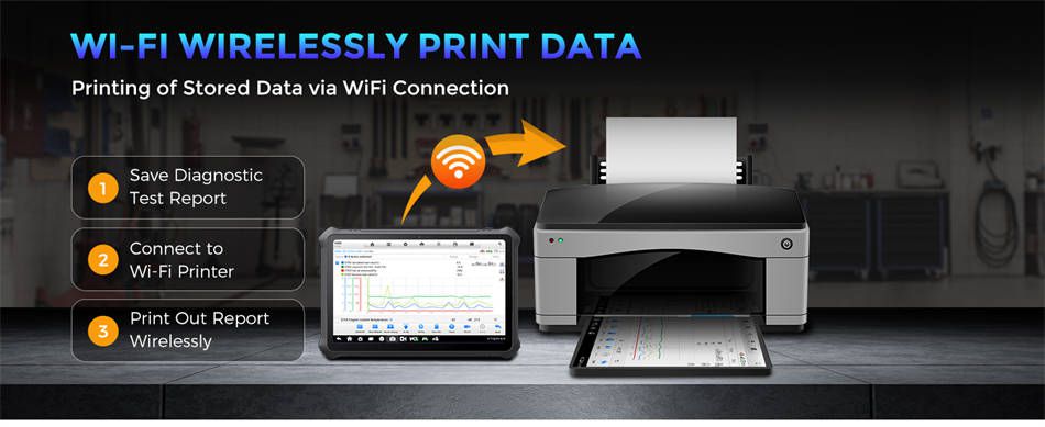Scanner bidirecional do diagnóstico do sistema completo do OTOFIX D1 MAX
