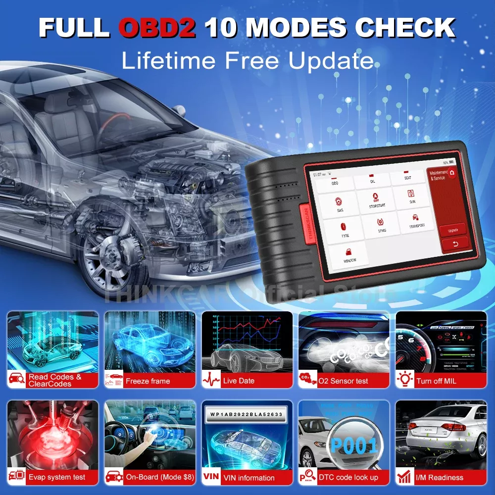 Scanner Thinkscan Max2 OBD2 do Thinkcar