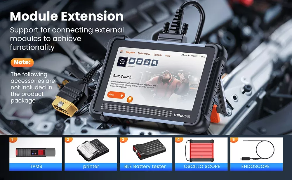 Ferramenta de diagnóstico do carro Thinkscan 672