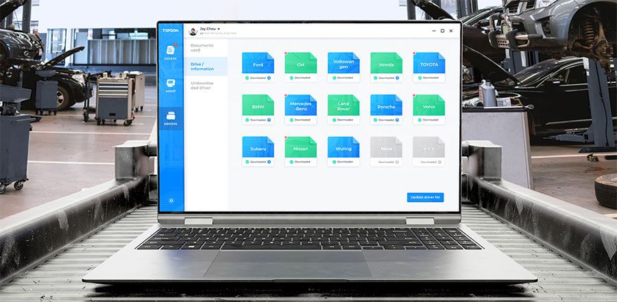 TOPDON RLink Lite 5-em-1 Inspeção Especial Diagnóstico de nível OE Programação e Codificação