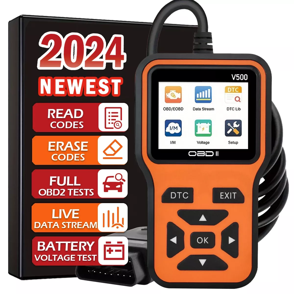Scanner OBD2 do carro V500