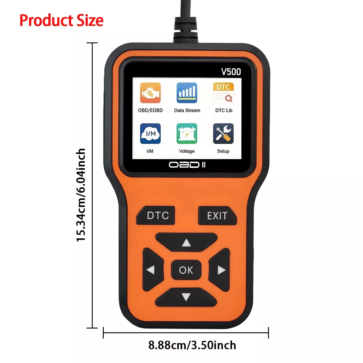 Scanner OBD2 do carro V500