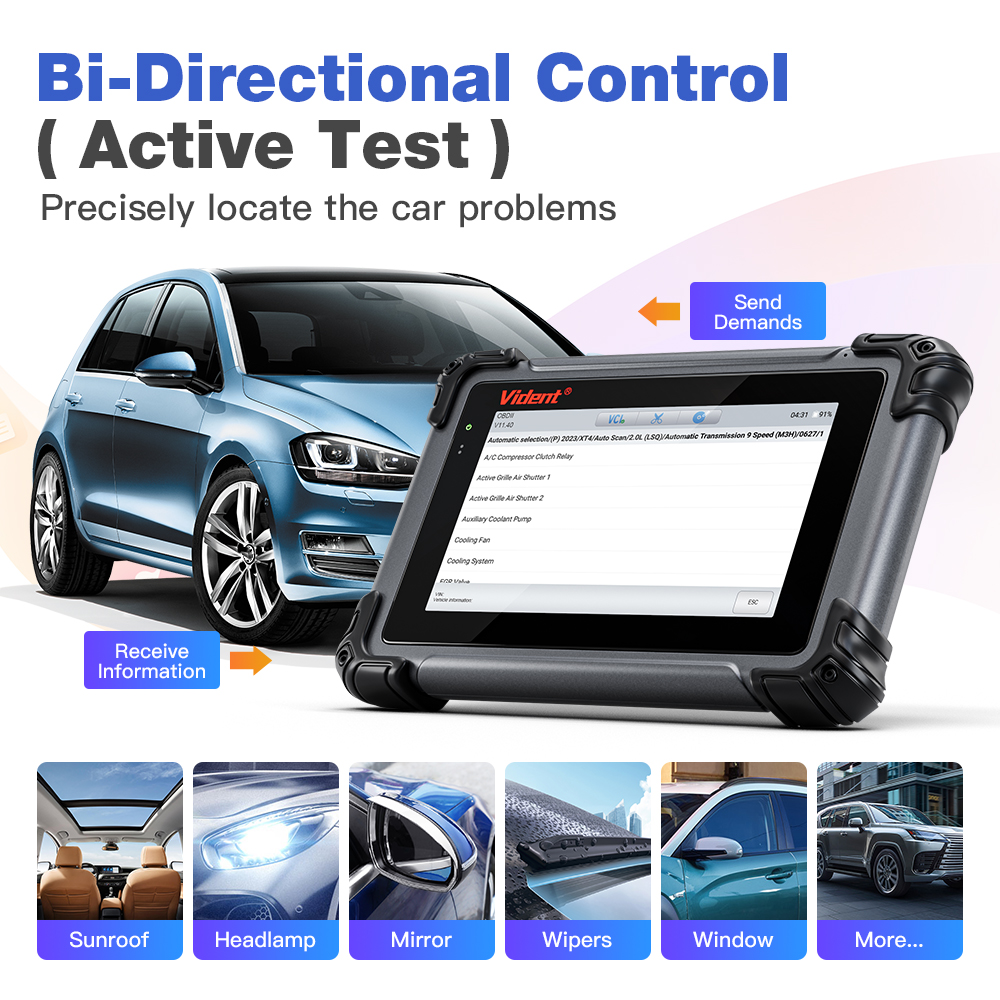 Ferramenta de diagnóstico do carro Vident ISMART800PRO