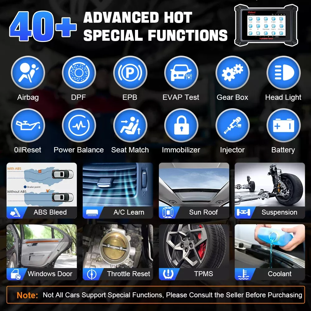 Scanner OBD2 VIDENT iSmart810