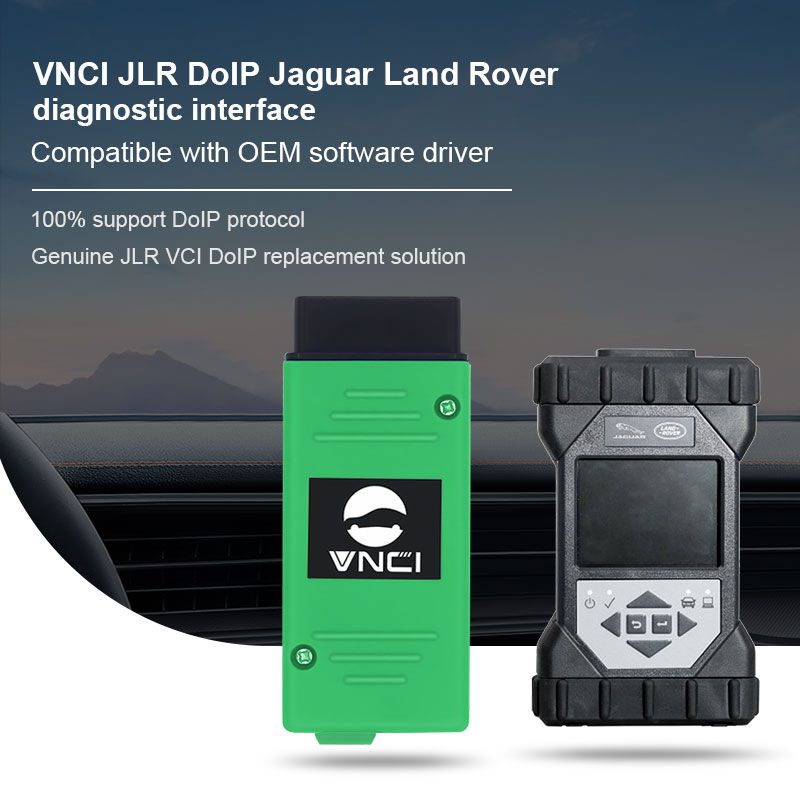 Scanner de diagnóstico VNCI para JLR DOIP Jaguar Land Rover suporta SDD Pathfinder