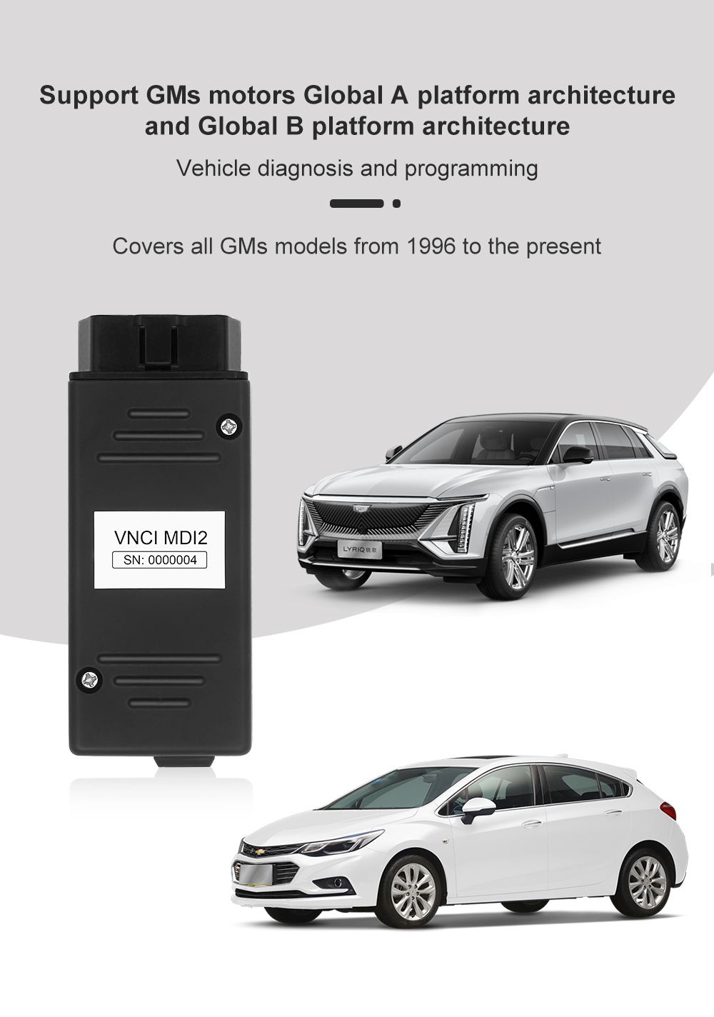VNCI MDI2 para a interface de diagnóstico do automóvel da GM