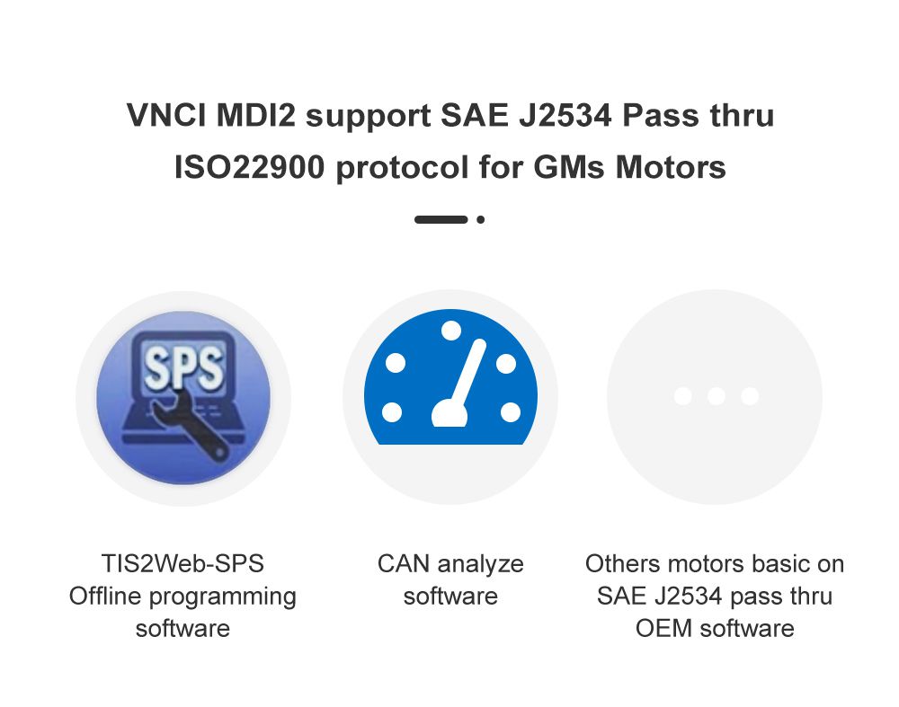 VNCI MDI2 para a interface de diagnóstico do automóvel da GM