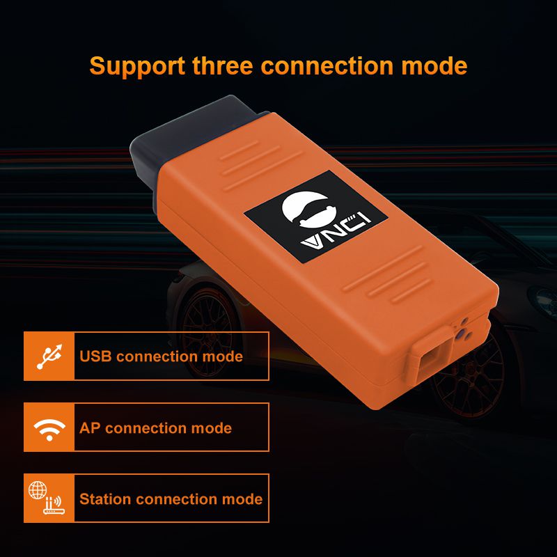 Scanner de diagnóstico VNCI PT3G para Porsche compatível com drivers de software PIWIS originais Plug and play