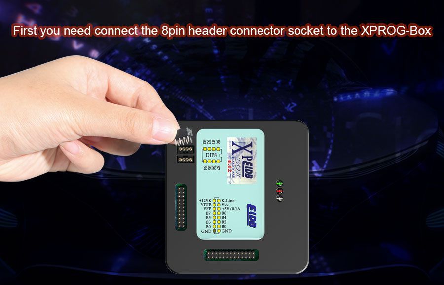 VXSCAN sola160; 8Pin Adapter BMW FEM-BDC 95128/95256 Chip Anti-Roubo Adapter Leitura de Dados com 8pin Header Socket Work com XPROG Programador ECUs