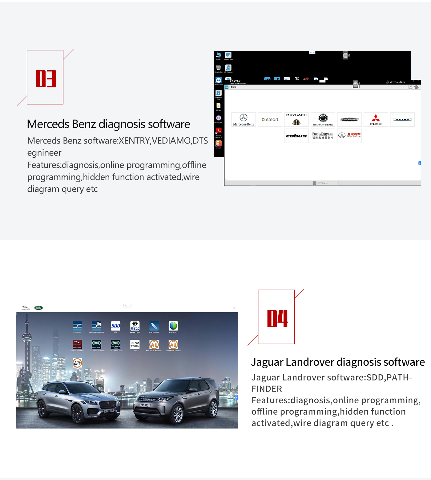 wiScan T6 PROS Auto DoIP J2534 Programação diagnóstica para