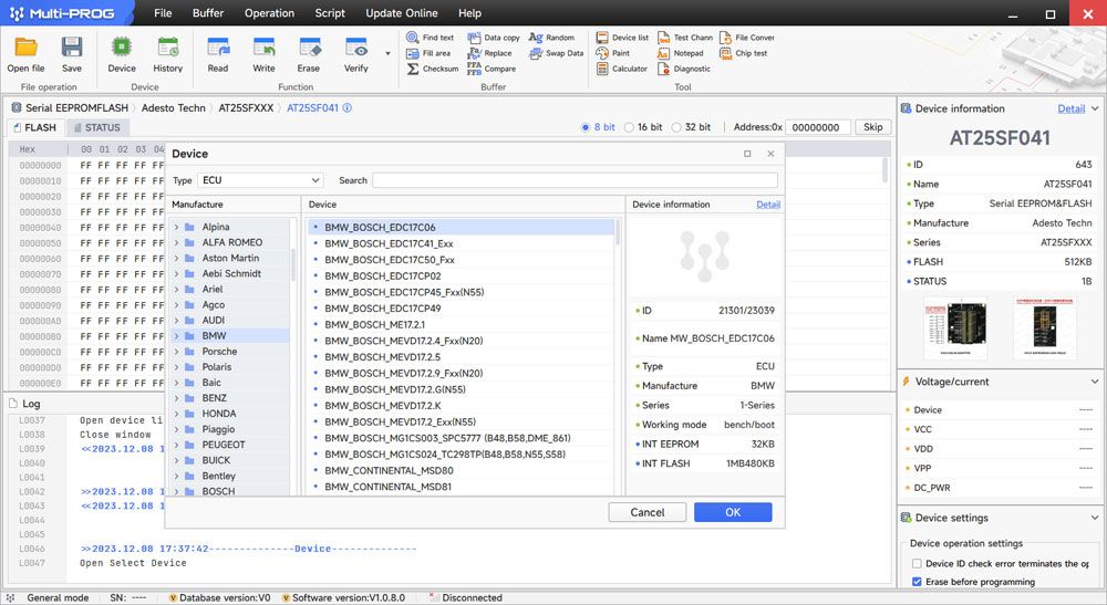 Software Multi-Prog Xhorse