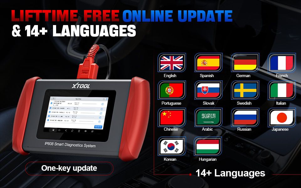 Scanner OBD2 XTOOL InPlus IP608