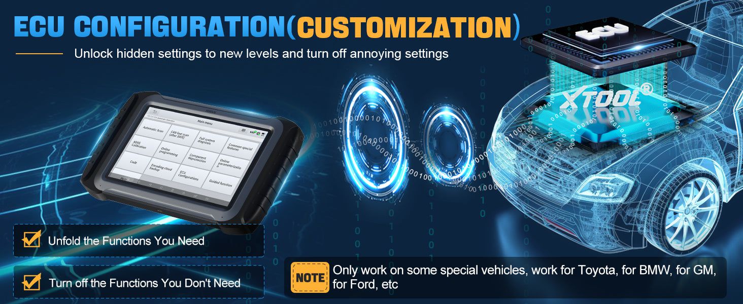 ​​​​​​​Ferramenta de diagnóstico sem fio XTOOL InPlus IP919
