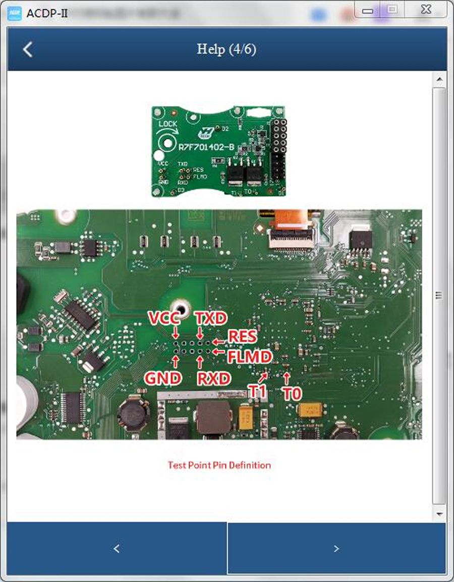 Yanhua ACDP R7F701402-B placa de interface para VW Polo painel de trabalho com módulo 34