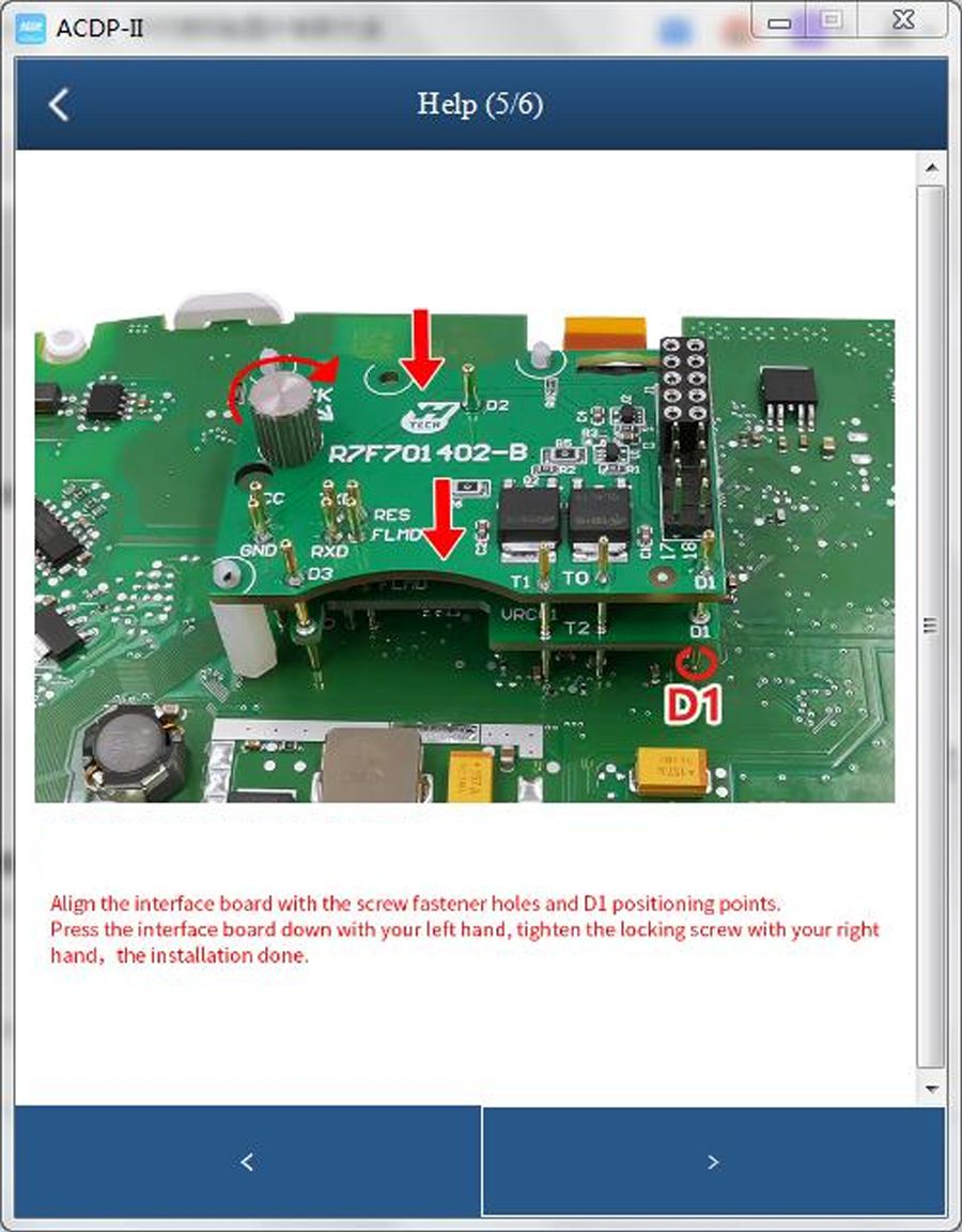 Yanhua ACDP R7F701402-B placa de interface para VW Polo painel de trabalho com módulo 34